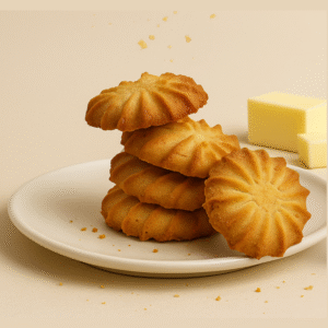 Cardamom butter cookies